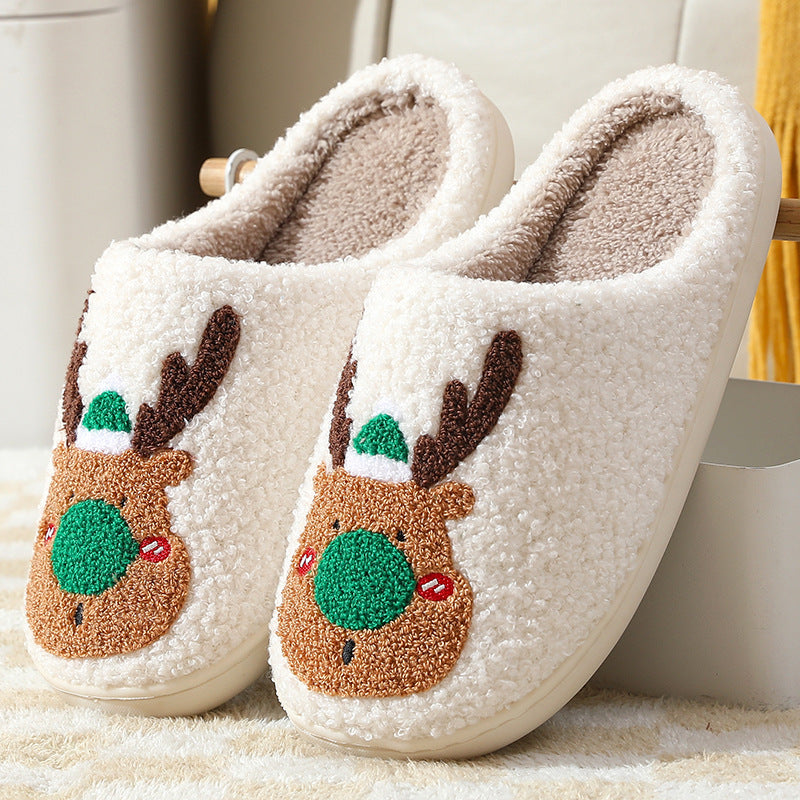 Soft Cozy Christmas Slippers