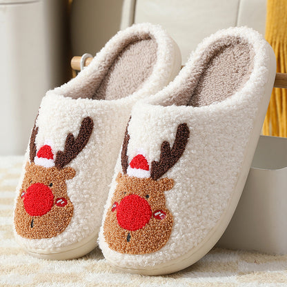 Soft Cozy Christmas Slippers