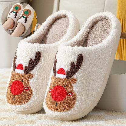 Soft Cozy Christmas Slippers