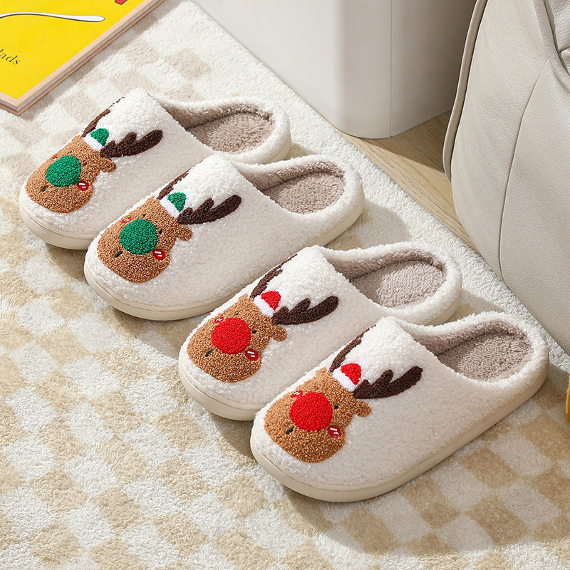 Soft Cozy Christmas Slippers