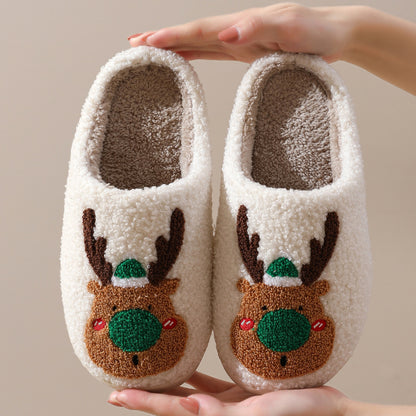 Soft Cozy Christmas Slippers